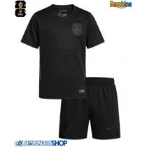 Maglie da calcio Norvegia Seconda Maglia Bambino Mondiali 2026  Manica Corta + Pantaloni corti)